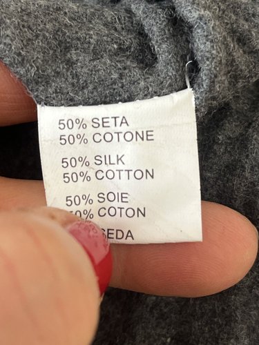 Přírodní sukně Icie 50 % hedvábí 50 % bavlna