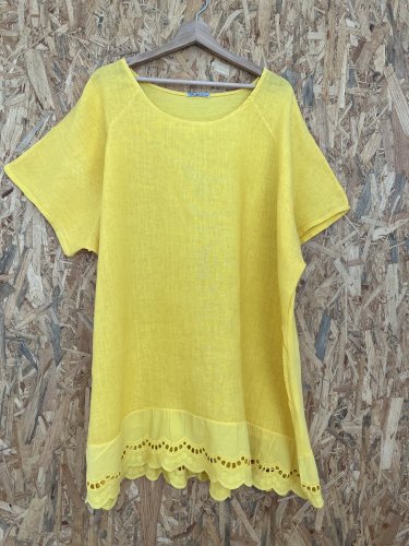 Lněné šaty Sweetissima 100 % len