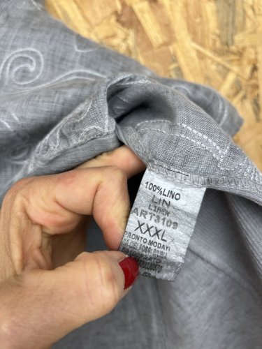 Lněná tunika Made in Italy 100 % len