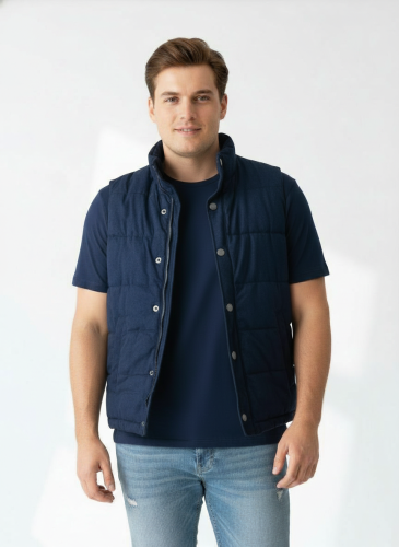 Pánská vesta H&M 44 % vlna