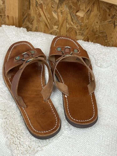 Kožené pantofle Handmade 100 % kůže