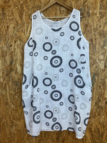 Oversize šaty Made in Italy 100 % bavlna