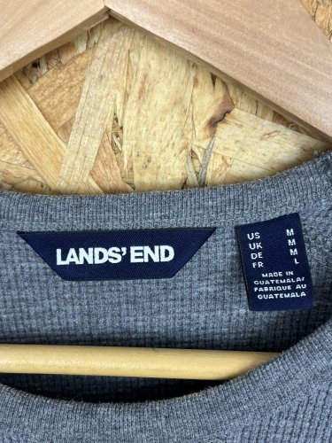 Pánská mikina Lands`End 50 % bavlna
