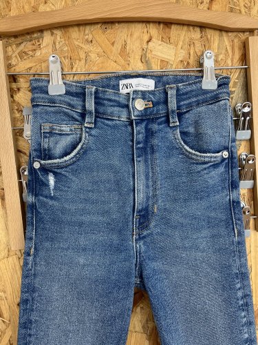 Skinny džíny ZARA s podílem bavlny a elastanu