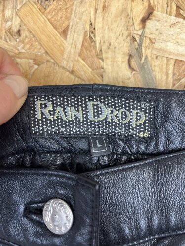 Kožené kalhoty Rain Drop 100 % kůže