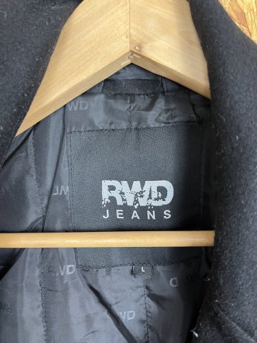 Pánský kabát RWD Jeans 70 % vlna
