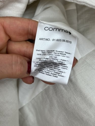 Lněné sako Comma, 100 % len