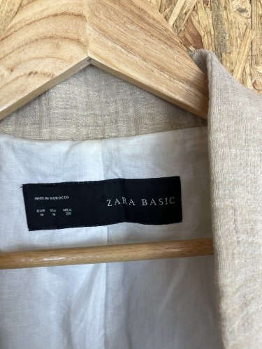 Nadčasový trenčkot ZARA 100 % bavlna