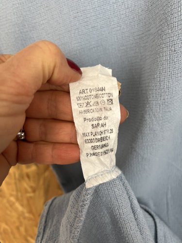 Oversize šaty Sarah 100 % bavlna