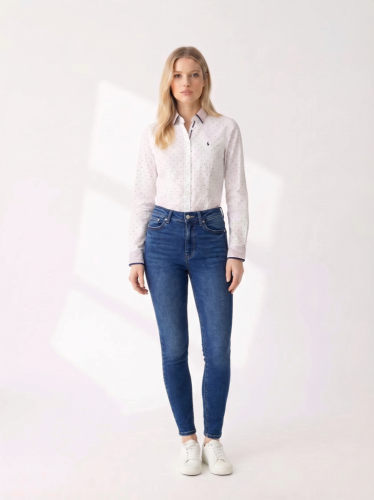 Skinny džíny ZARA s podílem bavlny a elastanu