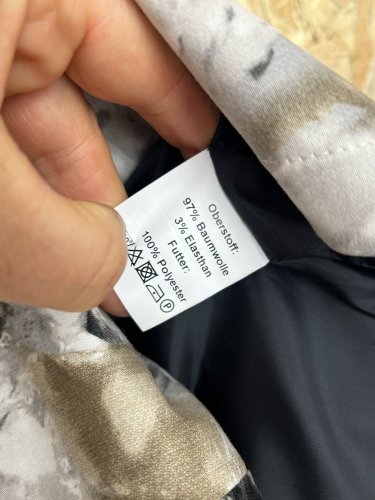 Bavlněné šaty Made in Germany 97 % bavlna