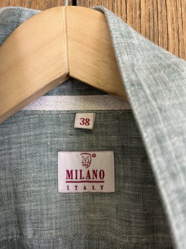 Lněná košile Milano Italy 100 % len
