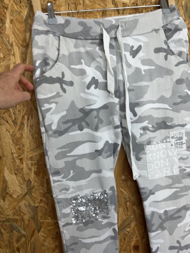 Skinny kalhoty Made in Italy 65 % viskoza