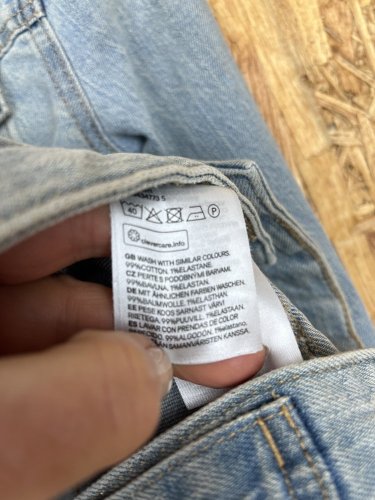 Riflová bunda H&M 99 % bavlna