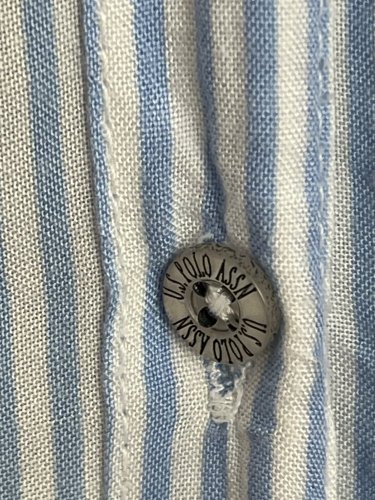 Košilové šaty U.S. Polo Assn. 100 % bavlna