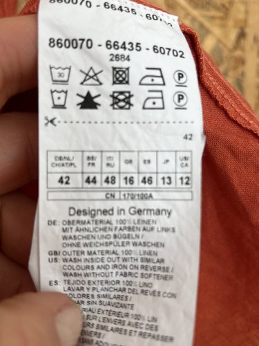 Oversize tunika Gerry Weber 100 % len