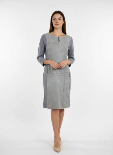 Šaty Fabiana Filippi s podílem kašmíru a kůže