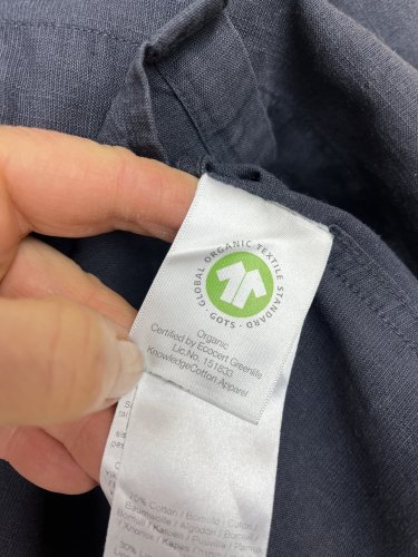 Pánská košile Cotton Apparel 70 % bavlna 30 % len