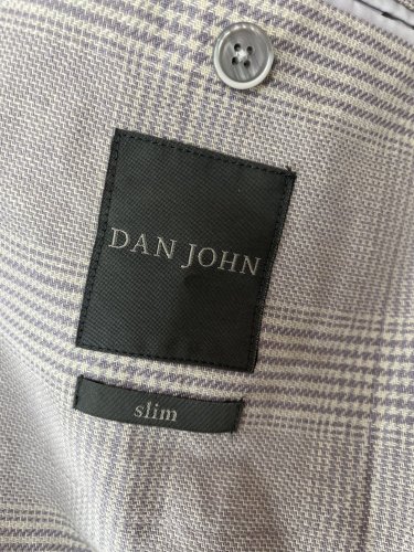 Pánské sako Dan John 55 % len 45 % bavlna