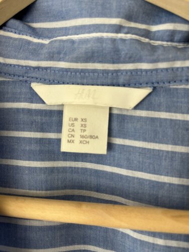 Oversize košile H&M 100 % bavlna