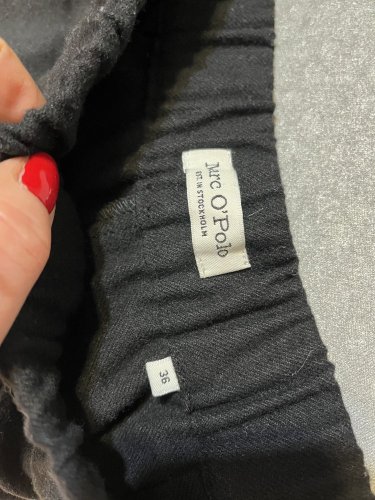 Široké kalhoty Marc O´Polo 32 % vlna 33 % viskoza
