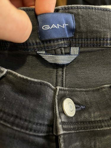 Pánské džíny Gant s podílem bavlny a elastanu