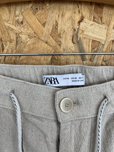 Pánské kraťasy ZARA 55 % len 45 % viskoza