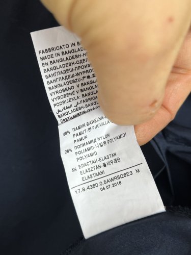 Námořní košile Benetton 88 % bavlna