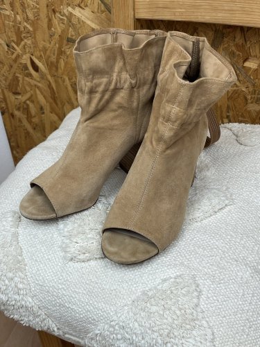 Kožené boty H&M 100 % kůže