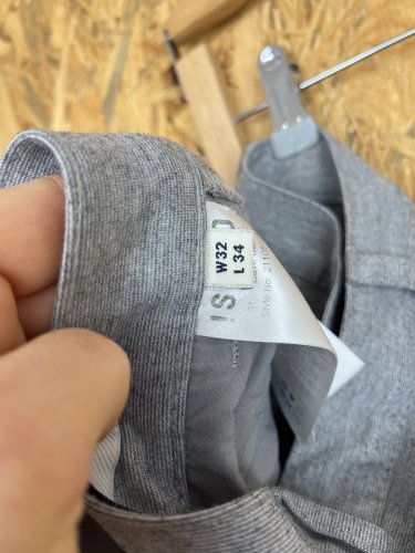 Pánské kalhoty Solid 70 % polyester 25 % viskoza