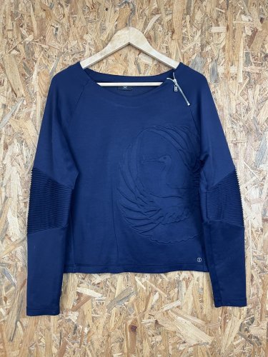 Námořní mikina Bogner s podílem bavlny a polyamidu