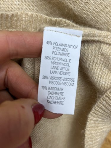 Kardigan Made in Germany 30 % vlna 10 % kašmír