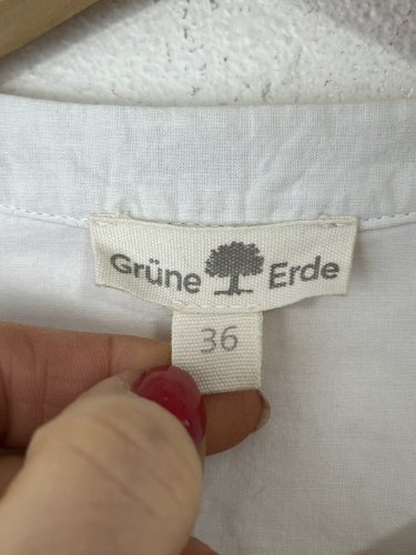 Bavlněná košile Grüne Erde 100 % bavlna