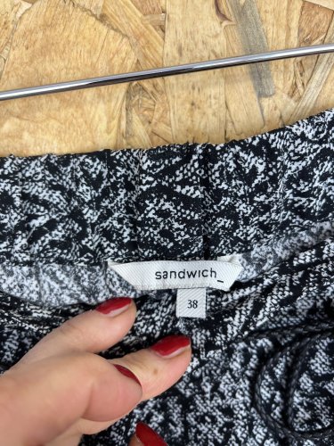 Široké kalhoty Sandwich 100 % polyester