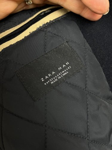 Pánský kabát ZARA 80 % vlna