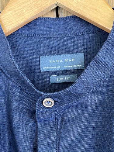 Pánská námořní košile ZARA 100 % bavlna