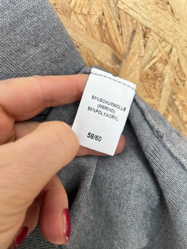 Pánský svetr Thomas Lloyd 50 % merino vlna