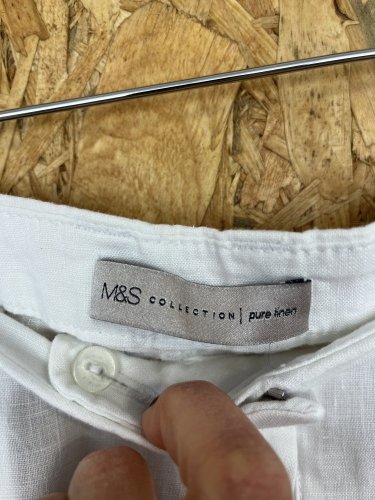 Lněné kraťasy Marks&Spencer 100 % len