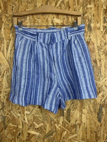 Lněné kraťasy H&M 95 % len