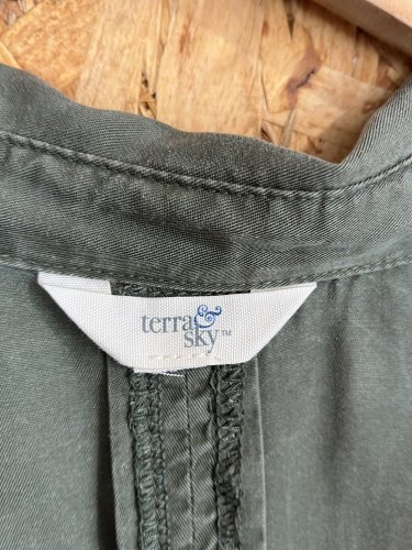 Oversize košile Terra&Sky 100 % lyocel