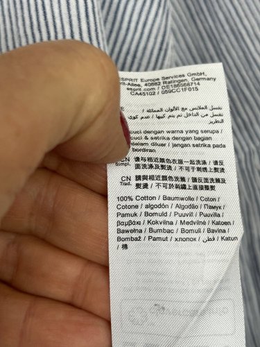 Bavlněná tunika edc 100 % bavlna