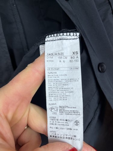 Košile Sisley 68 % bavlna