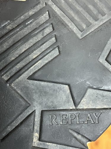 Tenisky Replay s podílem kůže a polyurethanu
