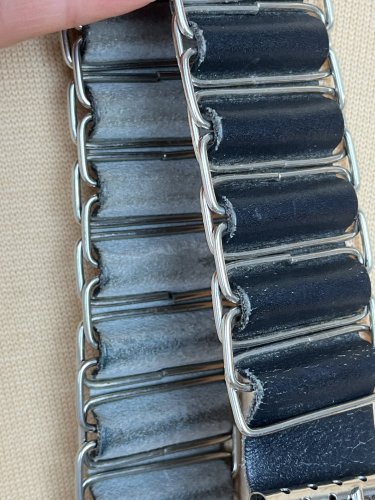 Kožený pásek Made in Italy 100 % kůže