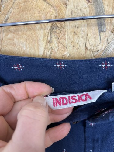 Široké kalhoty Indiska 100 % bavlna