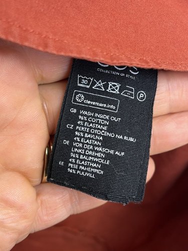 Oversize šaty COS 96 % bavlna