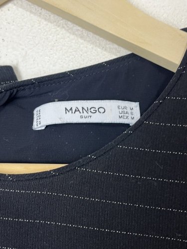 Námořní šaty Mango 87 % poylester