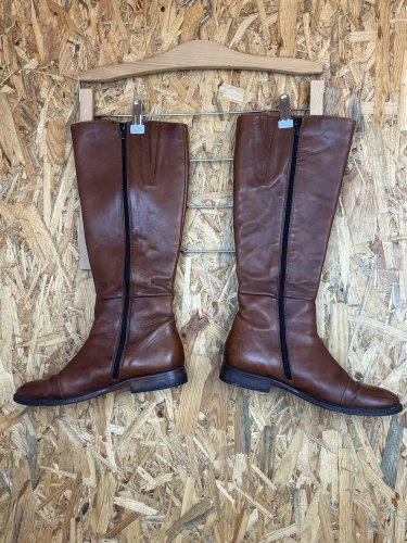 Celokožené kozačky Made in Italy 100 % kůže