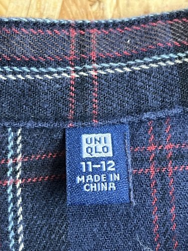 Dětské šaty Uniqlo 100 % bavlna