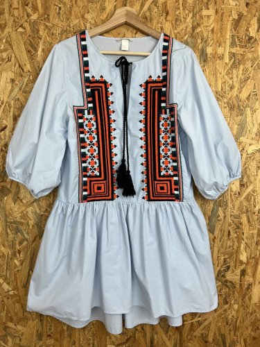 Bavlněné šaty H&M 100 % bavlna